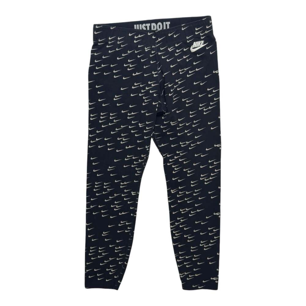 Nike Just Do It All-Over Print Leggings Black